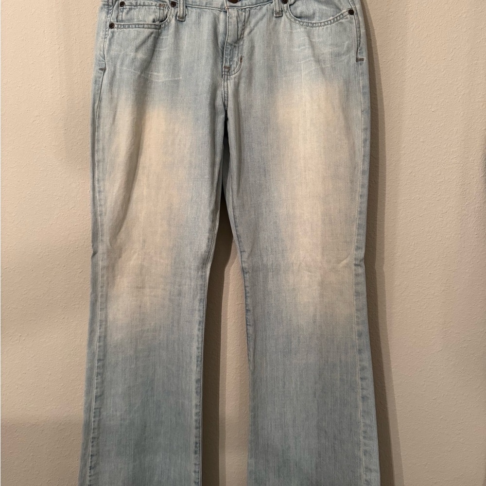 Abercrombie & Fitch Light Wash Flare Jeans